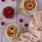 Muffin vaniglia e lamponi