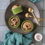 Muffin vegan con banana e cioccolato