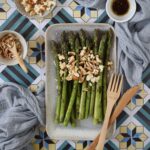 Asparagi grigliati con halloumi