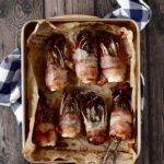 Radicchio al forno con pancetta